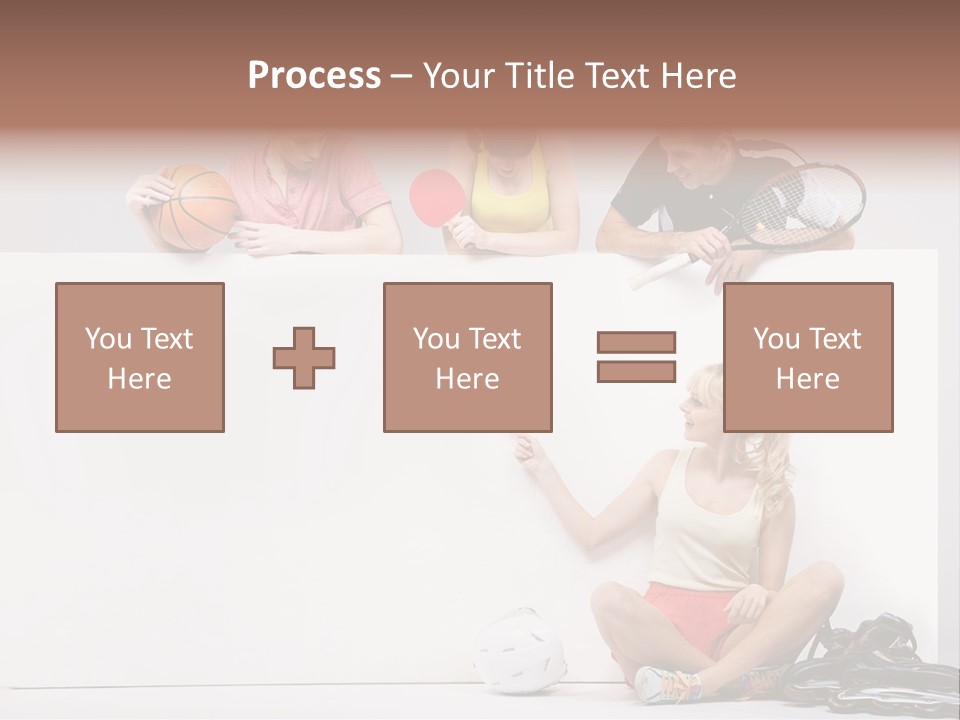 Power Handsome Activity PowerPoint Template