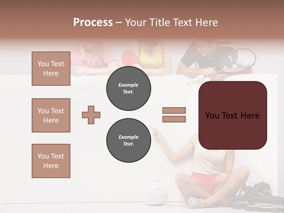 Power Handsome Activity PowerPoint Template