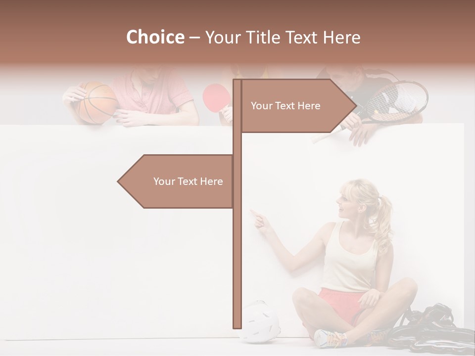 Power Handsome Activity PowerPoint Template