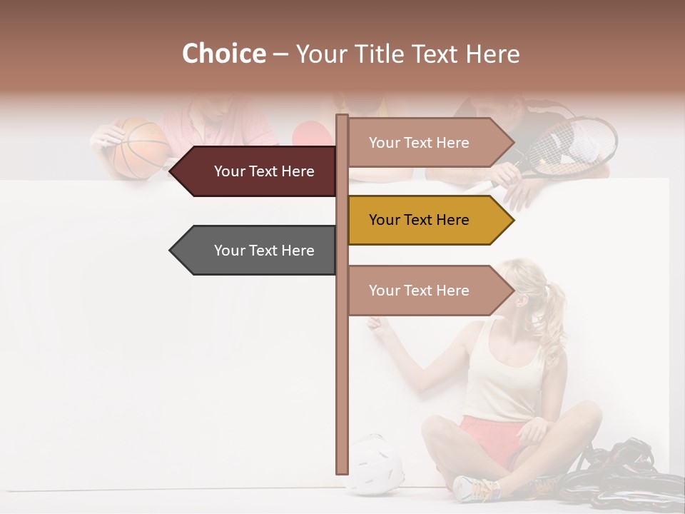 Power Handsome Activity PowerPoint Template