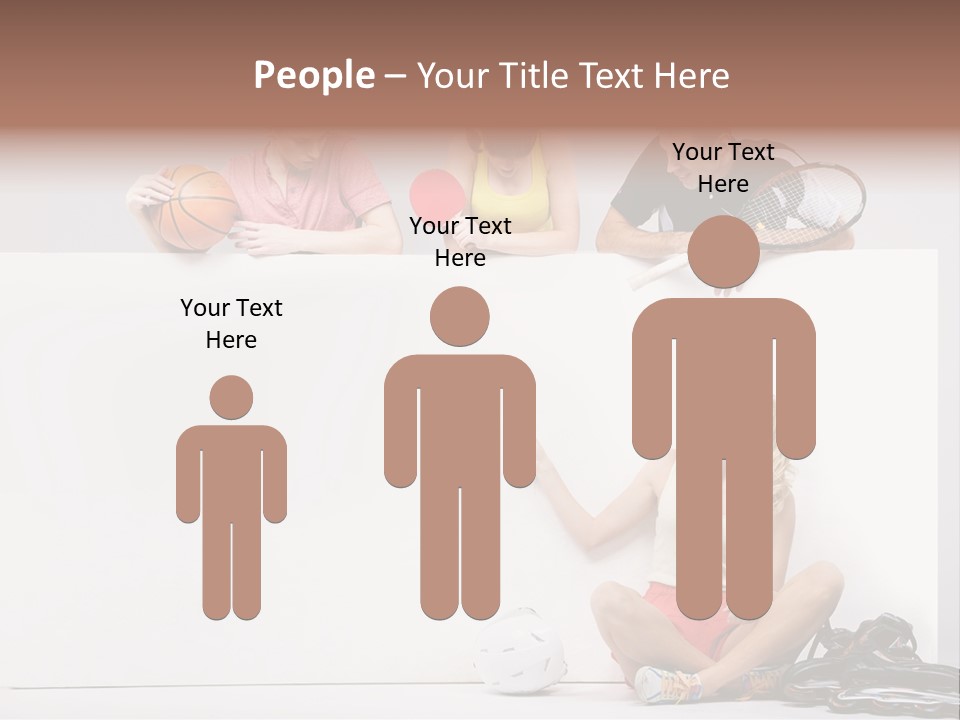 Power Handsome Activity PowerPoint Template