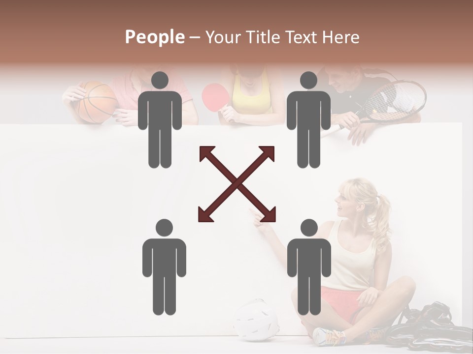 Power Handsome Activity PowerPoint Template