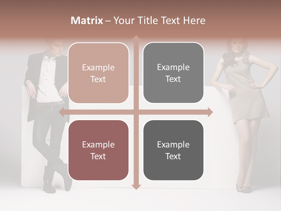 Male Person White Background PowerPoint Template