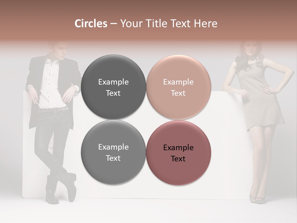 Male Person White Background PowerPoint Template