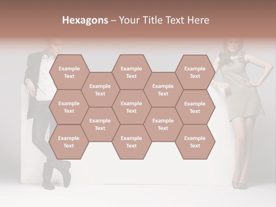 Male Person White Background PowerPoint Template