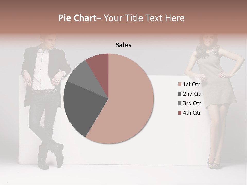 Male Person White Background PowerPoint Template