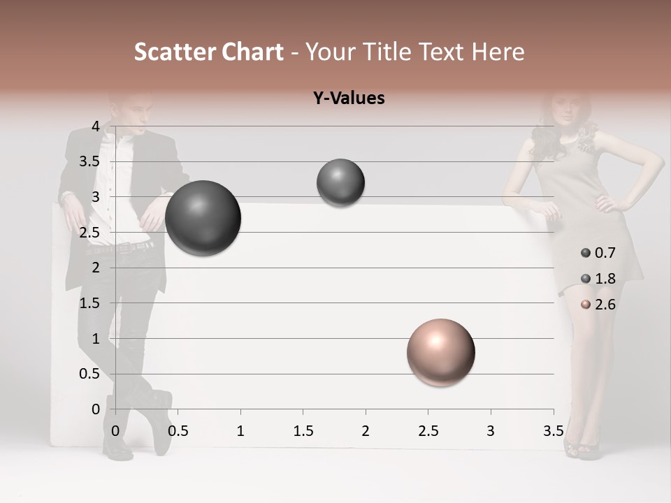 Male Person White Background PowerPoint Template