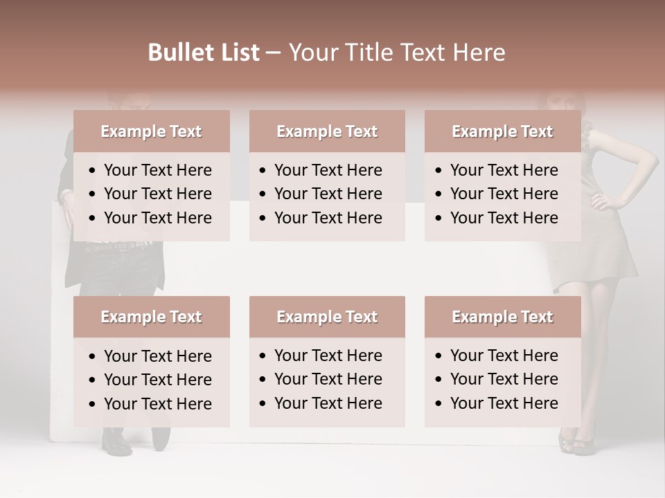Male Person White Background PowerPoint Template