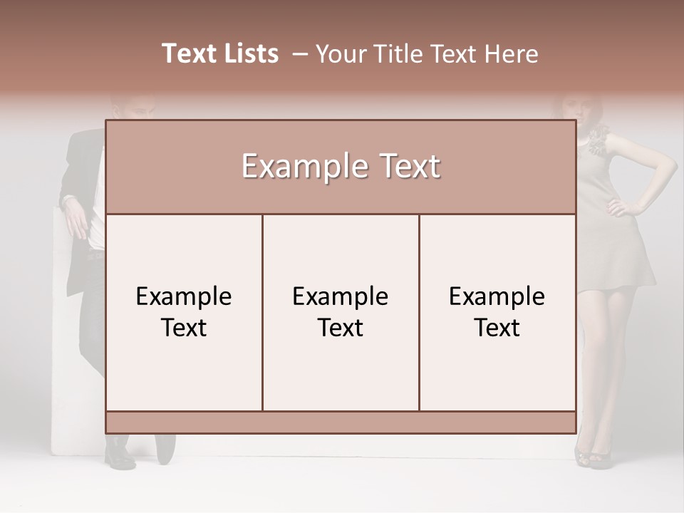 Male Person White Background PowerPoint Template