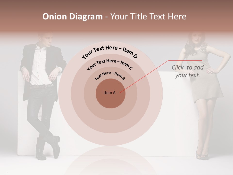 Male Person White Background PowerPoint Template