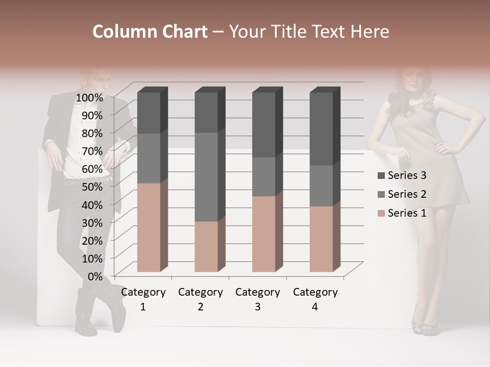 Male Person White Background PowerPoint Template