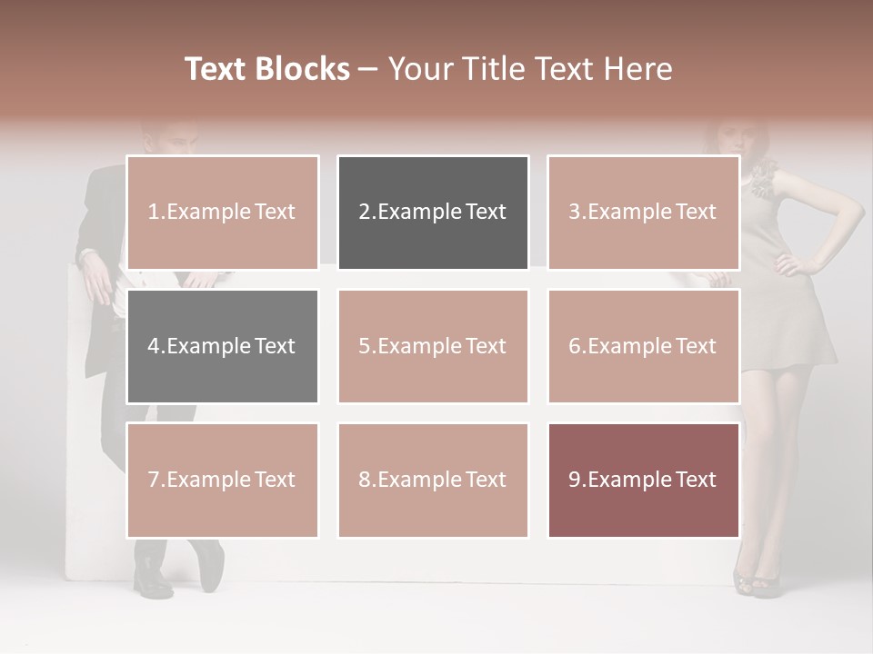 Male Person White Background PowerPoint Template