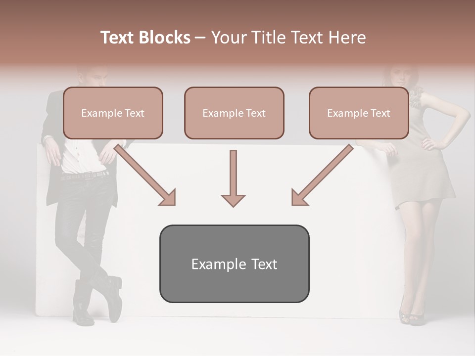 Male Person White Background PowerPoint Template
