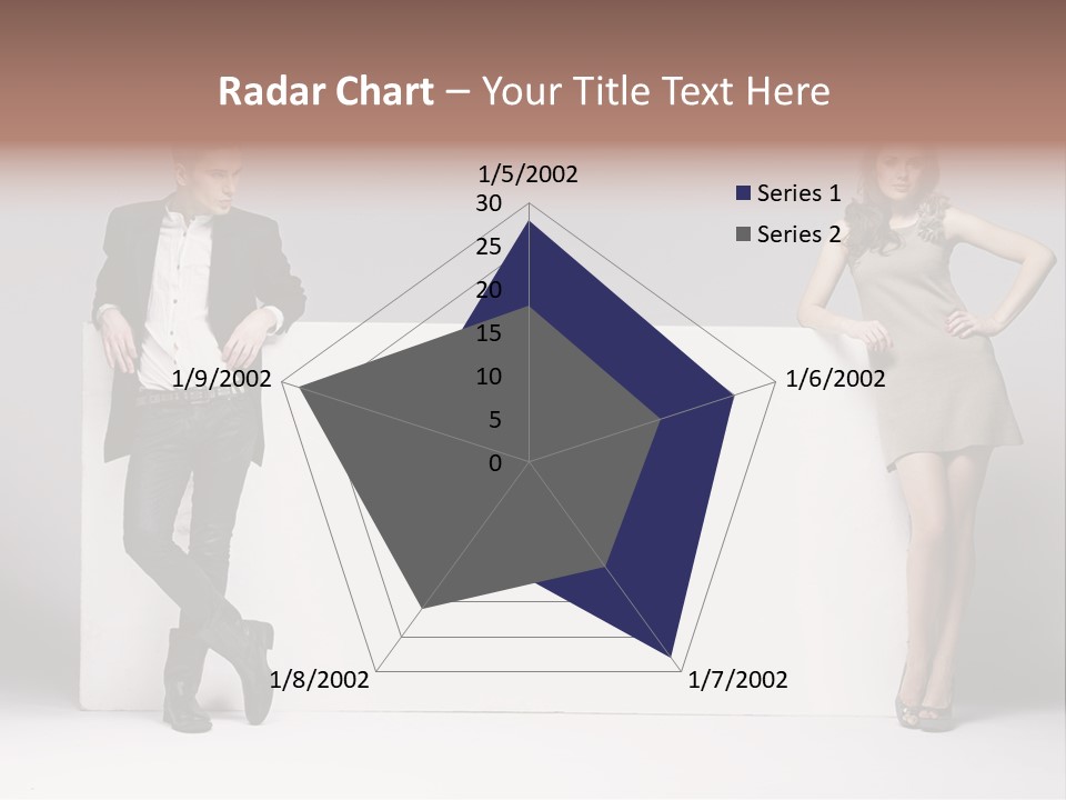 Male Person White Background PowerPoint Template