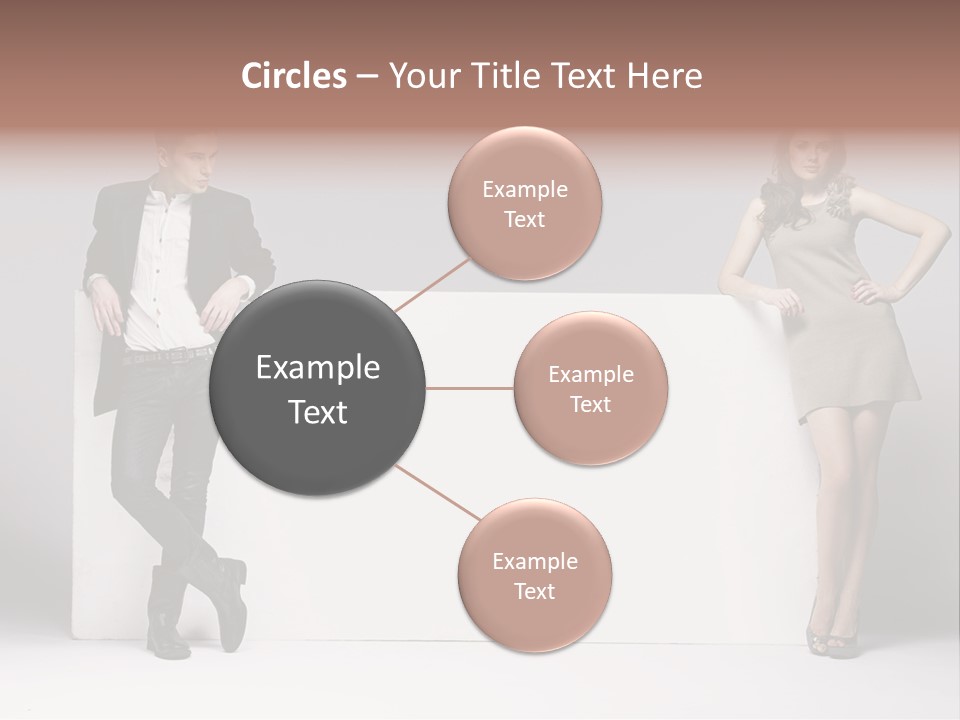 Male Person White Background PowerPoint Template