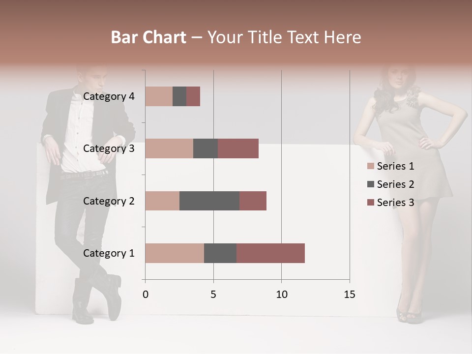 Male Person White Background PowerPoint Template