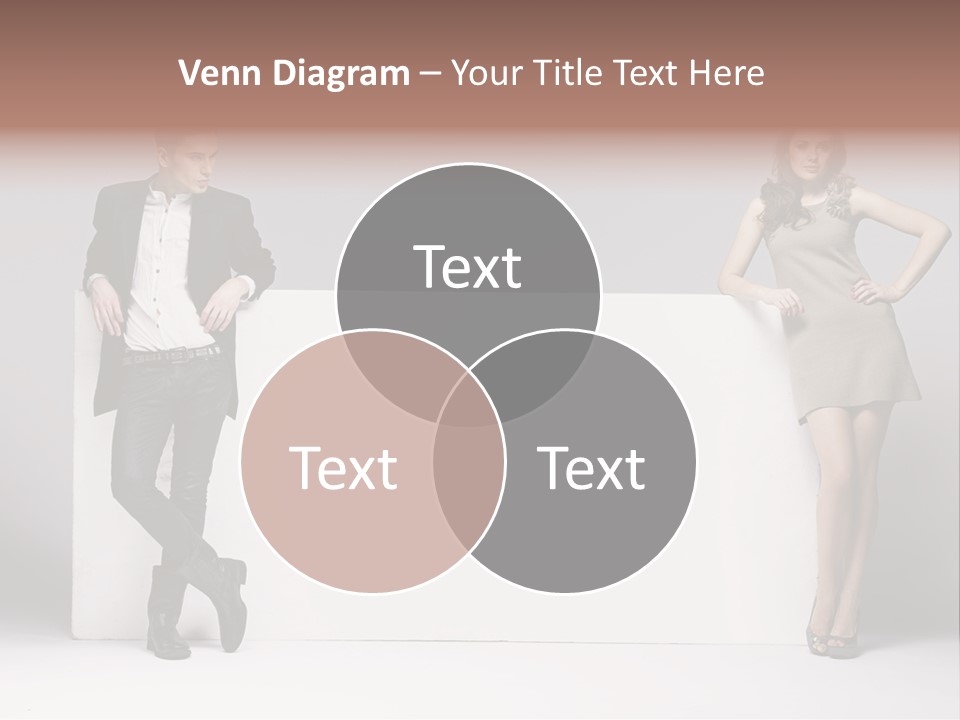 Male Person White Background PowerPoint Template