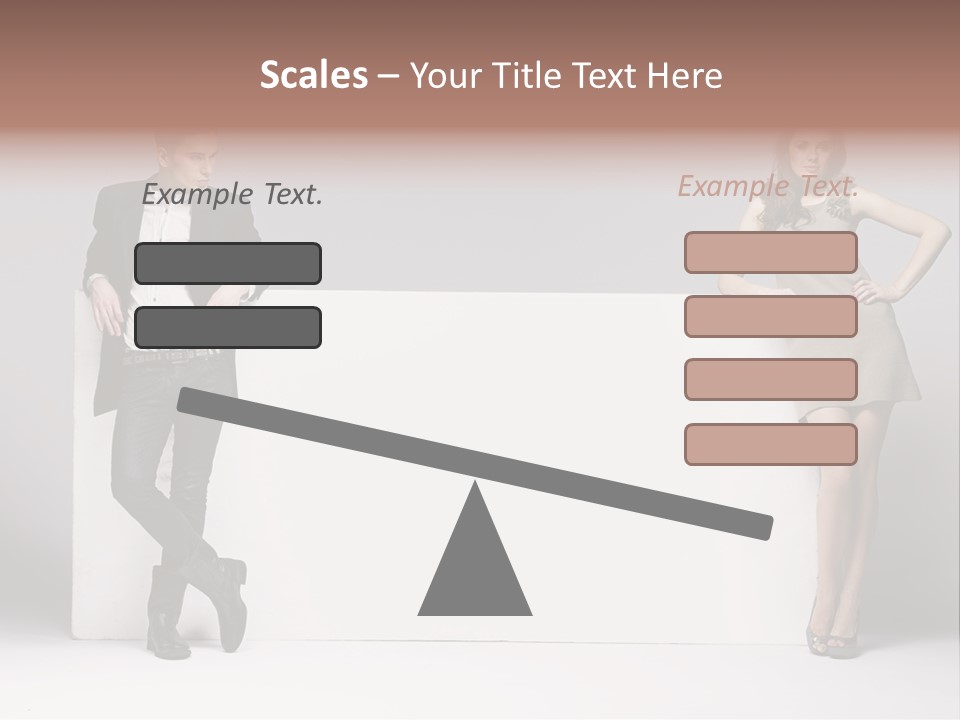 Male Person White Background PowerPoint Template