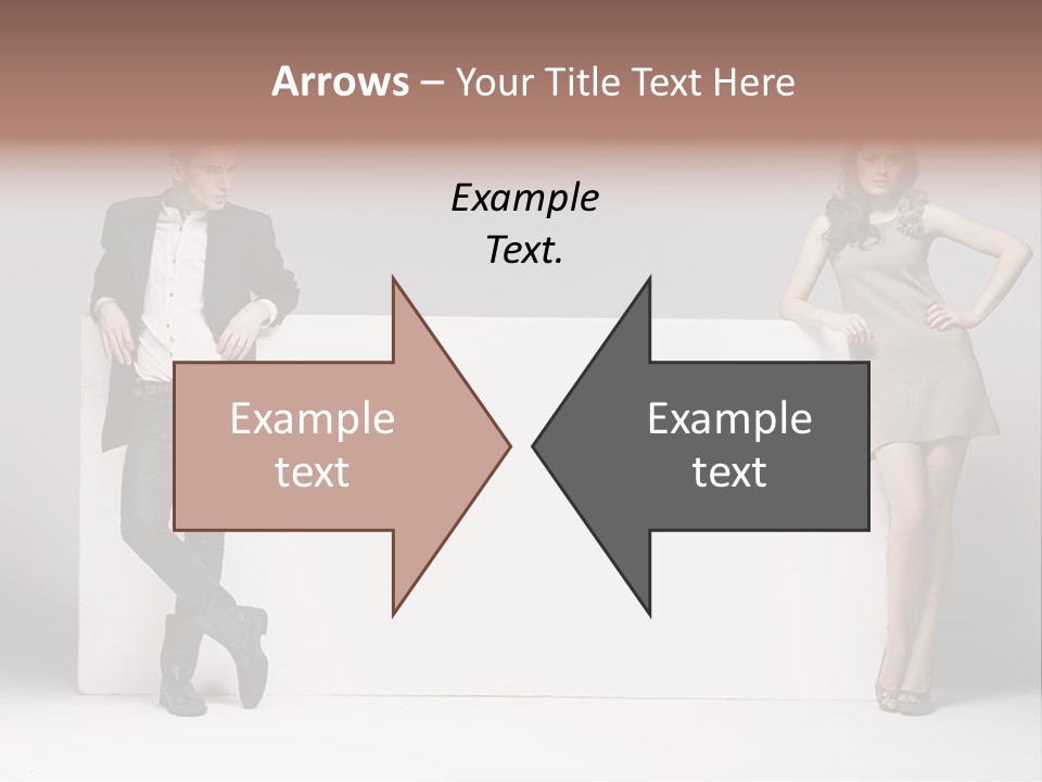 Male Person White Background PowerPoint Template