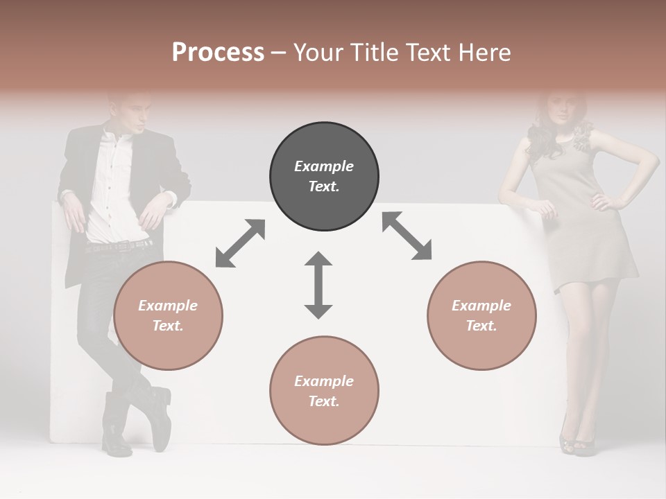 Male Person White Background PowerPoint Template
