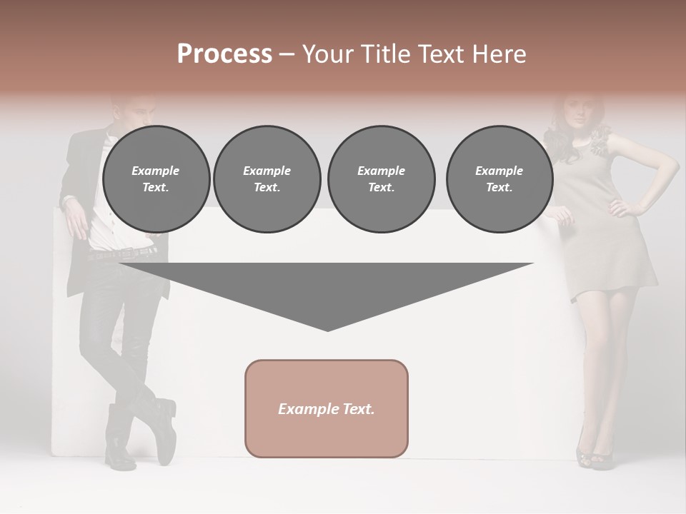 Male Person White Background PowerPoint Template