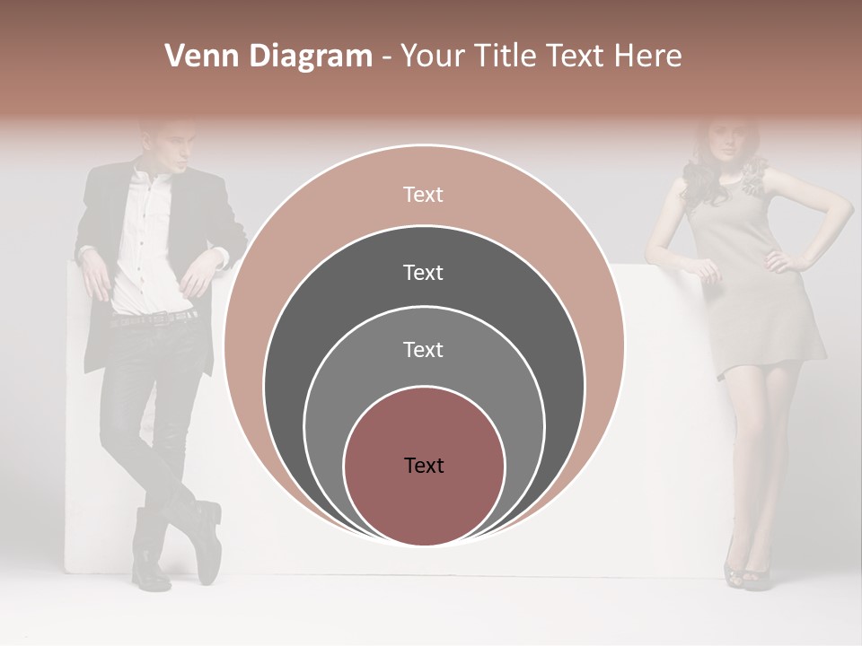 Male Person White Background PowerPoint Template
