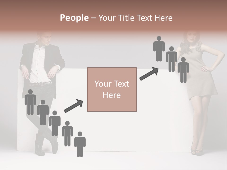 Male Person White Background PowerPoint Template