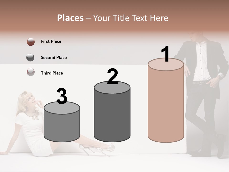 Laughter Make Up Fall PowerPoint Template