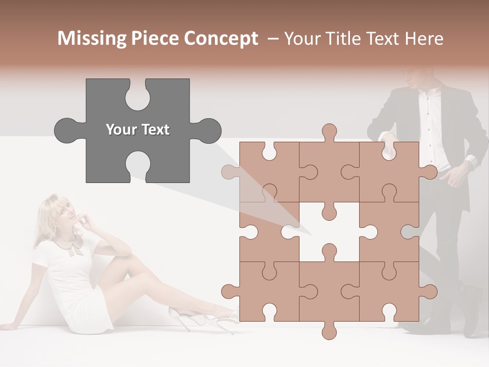 Laughter Make Up Fall PowerPoint Template