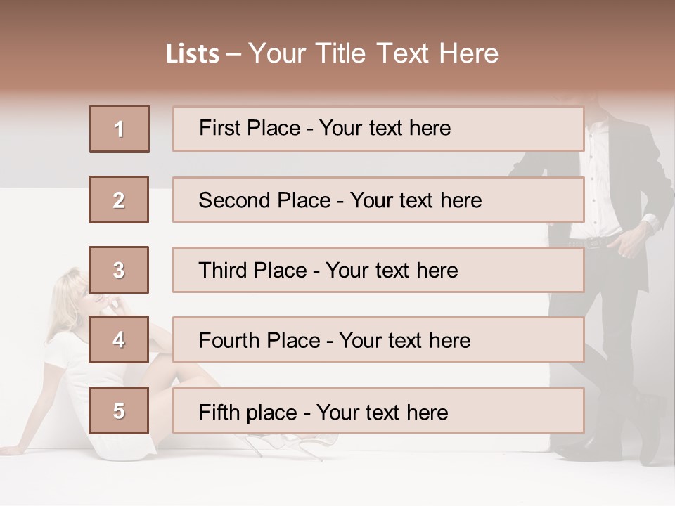 Laughter Make Up Fall PowerPoint Template