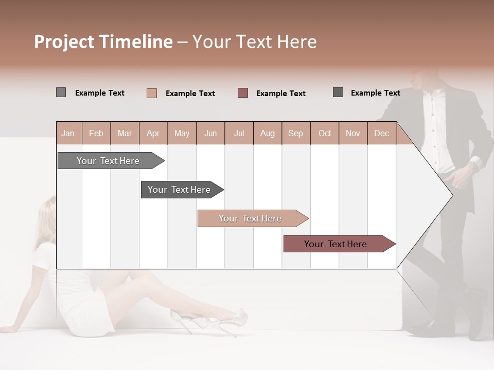 Laughter Make Up Fall PowerPoint Template