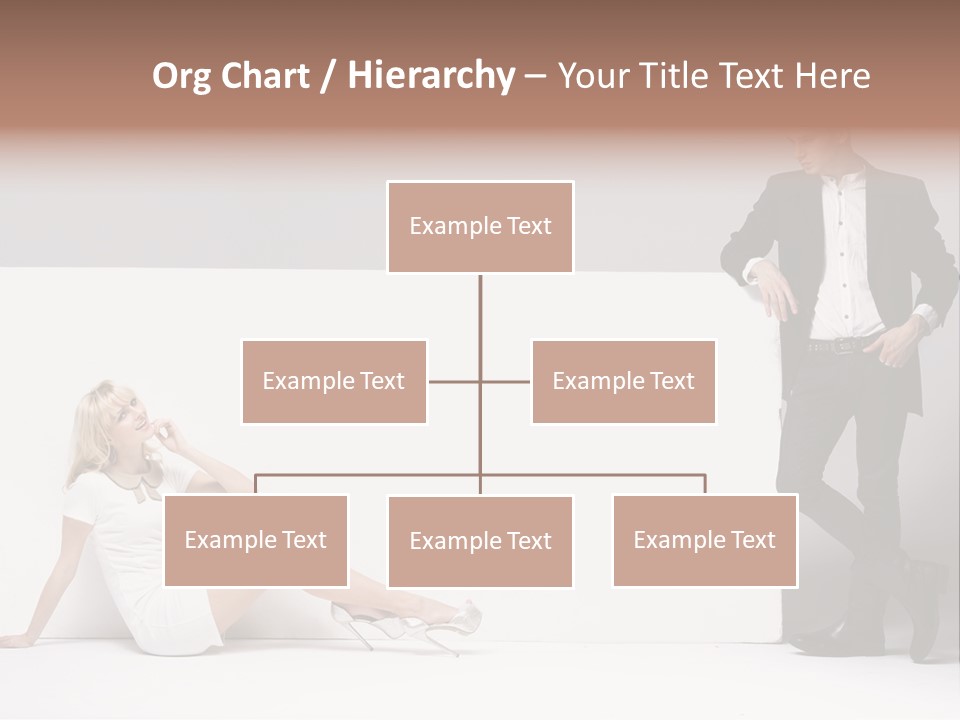 Laughter Make Up Fall PowerPoint Template