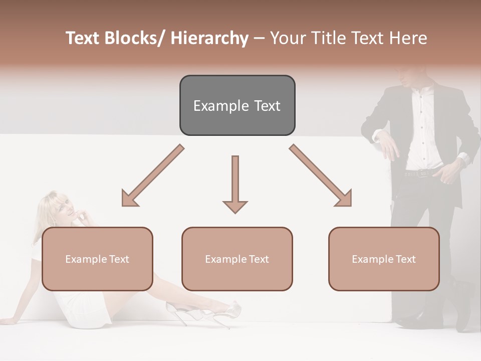 Laughter Make Up Fall PowerPoint Template