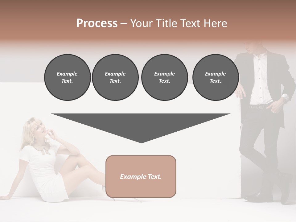 Laughter Make Up Fall PowerPoint Template