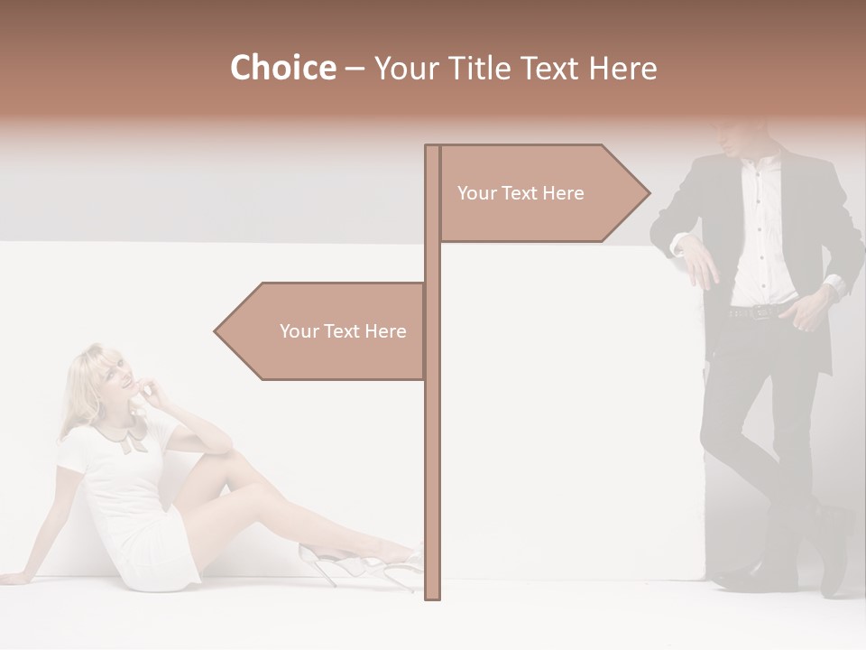 Laughter Make Up Fall PowerPoint Template