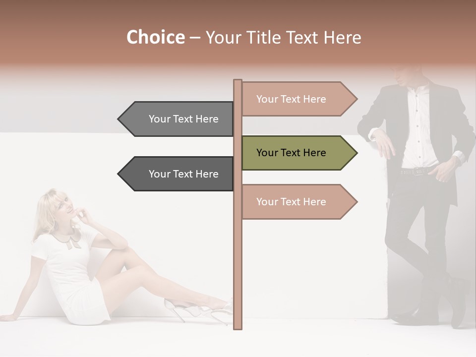 Laughter Make Up Fall PowerPoint Template