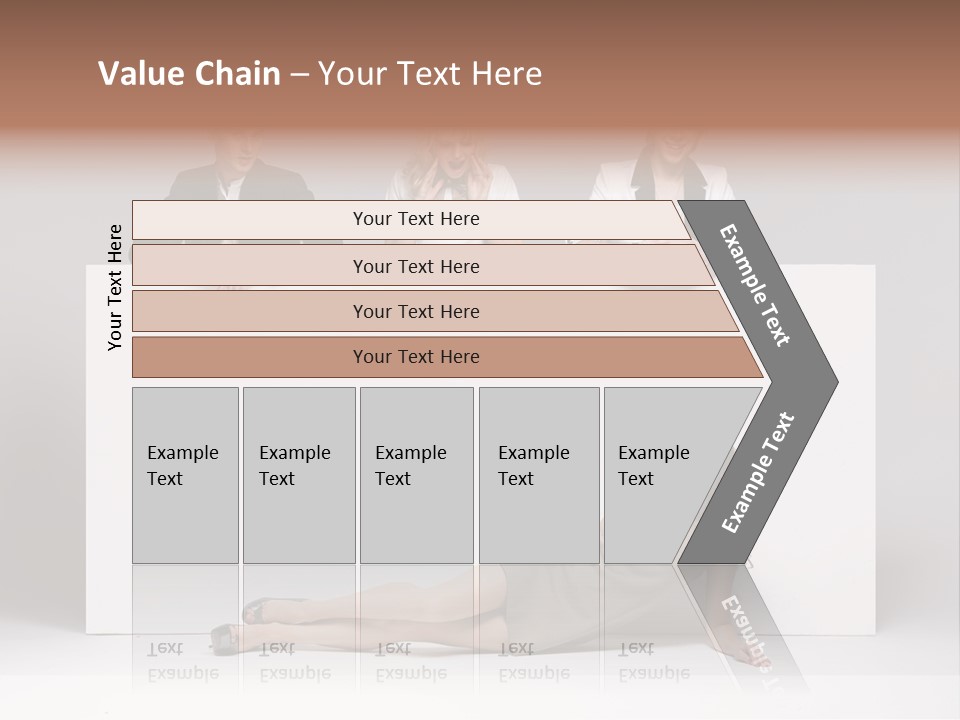 Elegance Caucasian Copy Space PowerPoint Template