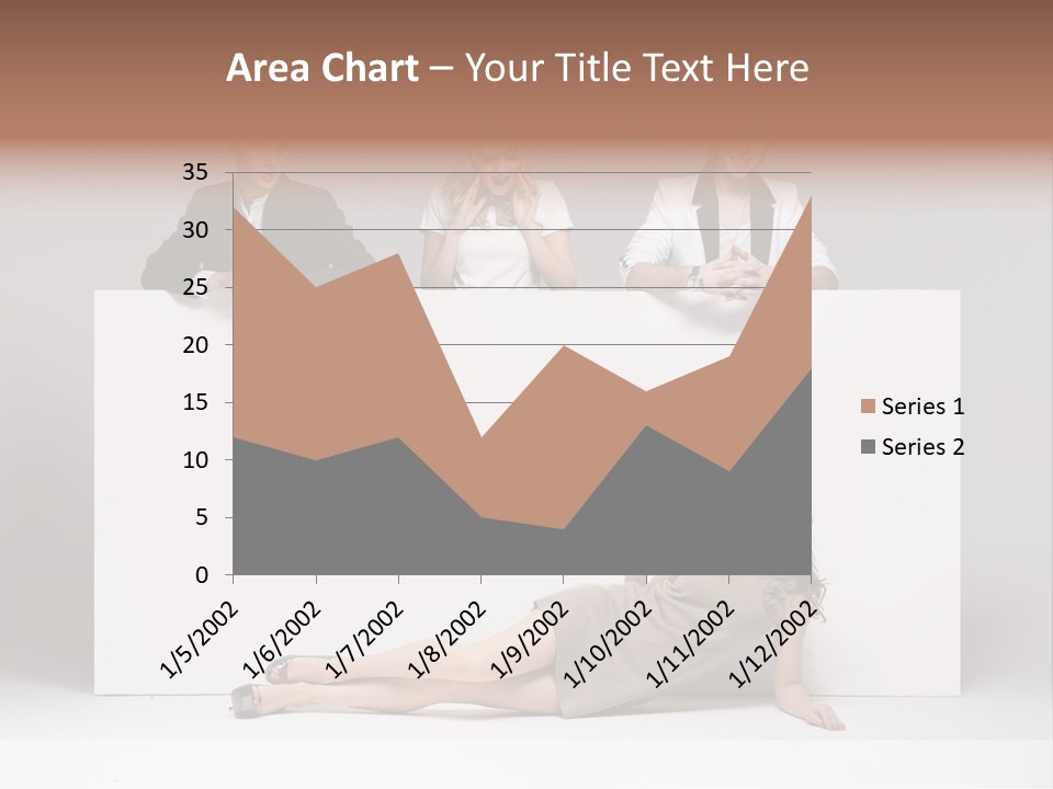Elegance Caucasian Copy Space PowerPoint Template