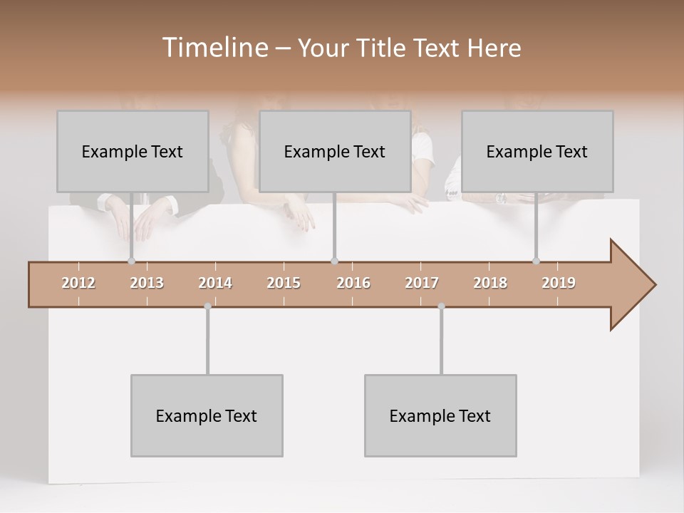 Glamour Caucasian Relaxed PowerPoint Template