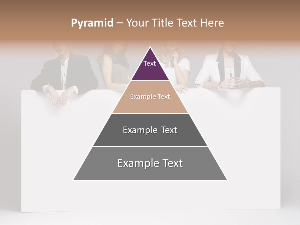 Glamour Caucasian Relaxed PowerPoint Template