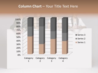 Glamour Caucasian Relaxed PowerPoint Template