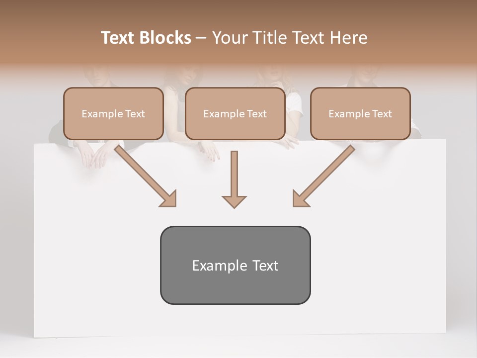 Glamour Caucasian Relaxed PowerPoint Template