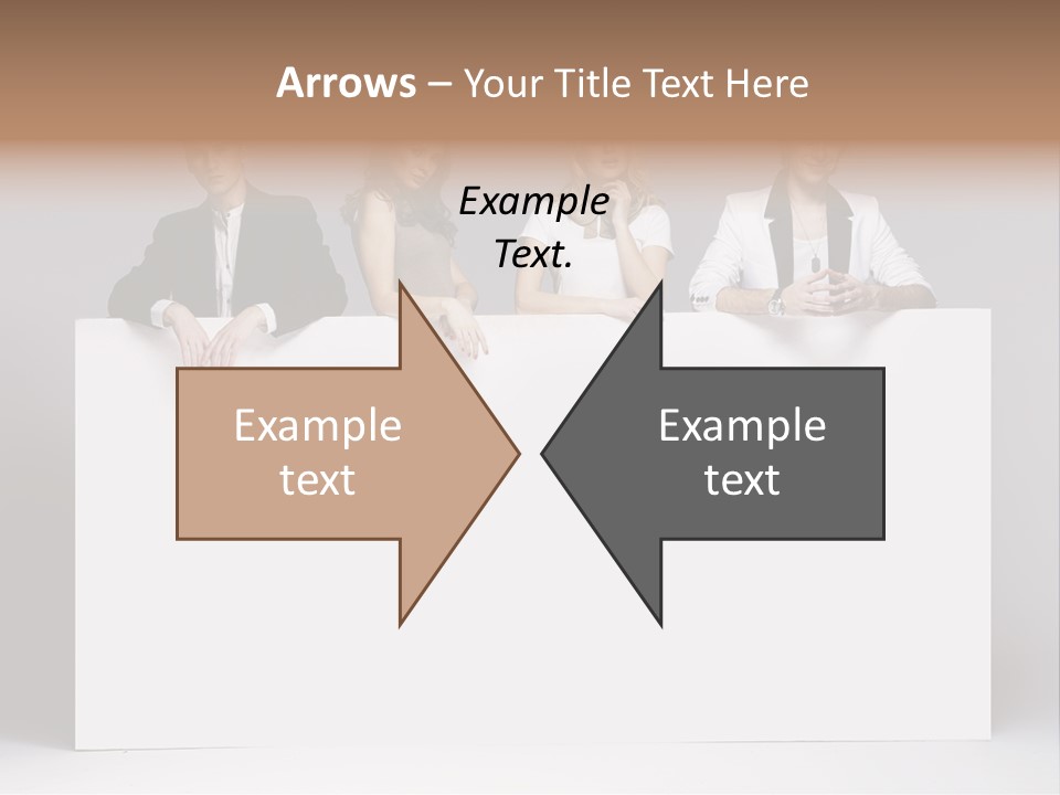 Glamour Caucasian Relaxed PowerPoint Template