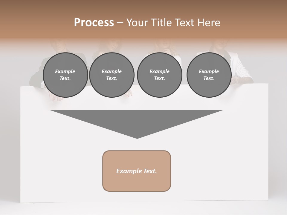 Glamour Caucasian Relaxed PowerPoint Template