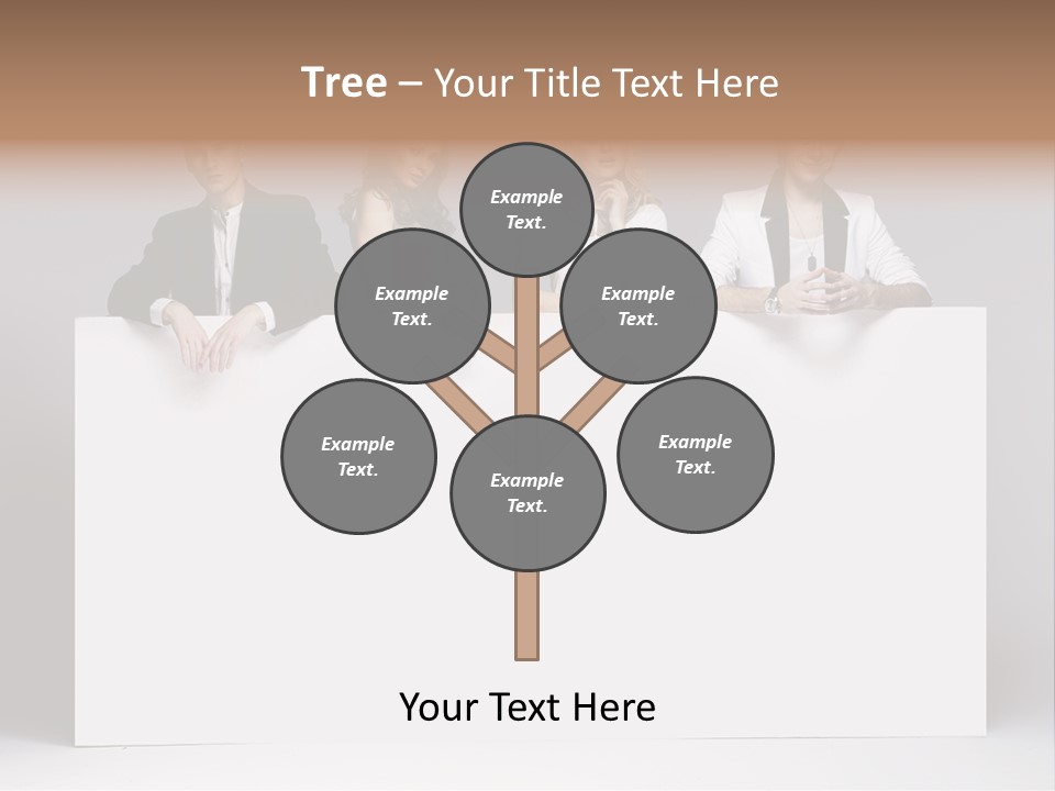 Glamour Caucasian Relaxed PowerPoint Template