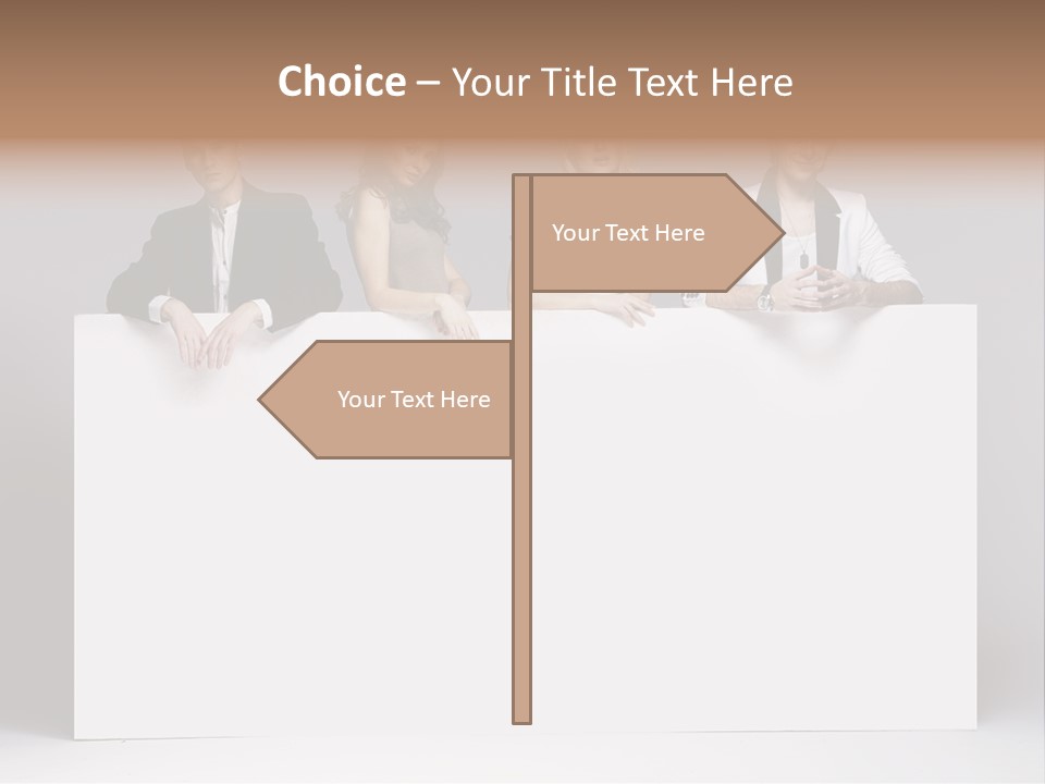 Glamour Caucasian Relaxed PowerPoint Template