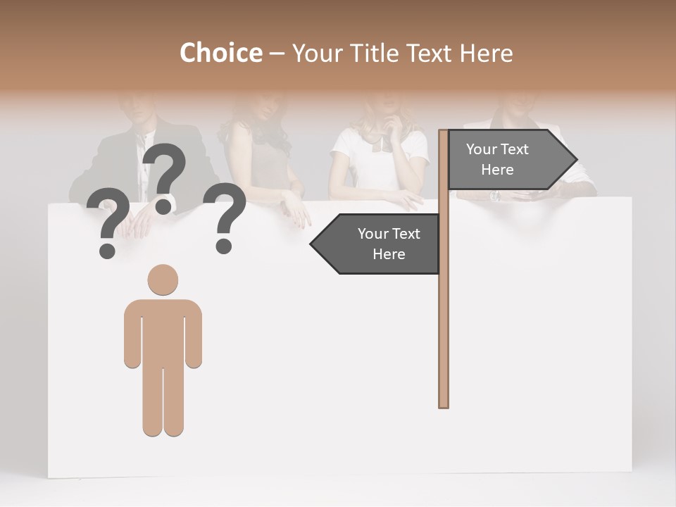 Glamour Caucasian Relaxed PowerPoint Template