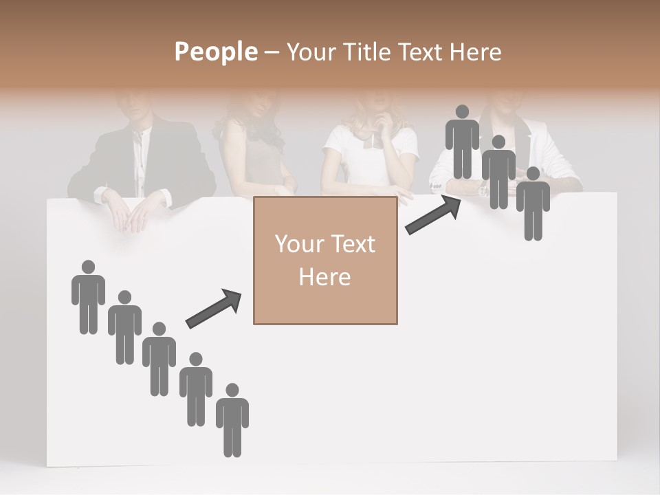 Glamour Caucasian Relaxed PowerPoint Template