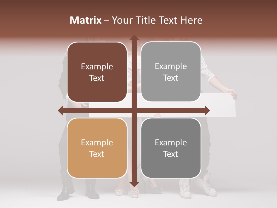 Dress Teen Blue PowerPoint Template