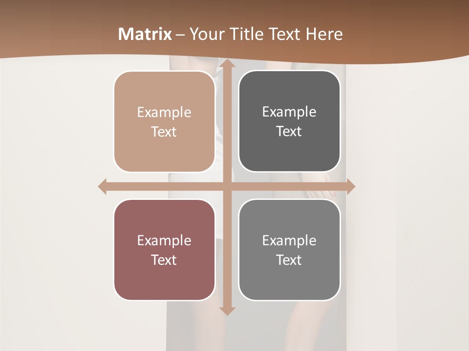 Male Portrait Elegant PowerPoint Template